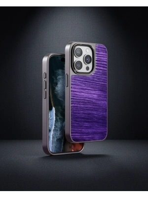 Venco Apple İphone 15 Pro Max Wave Kapak - Derin Mor