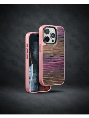 Venco Apple İphone 15 Pro Max Wave Kapak - Pembe
