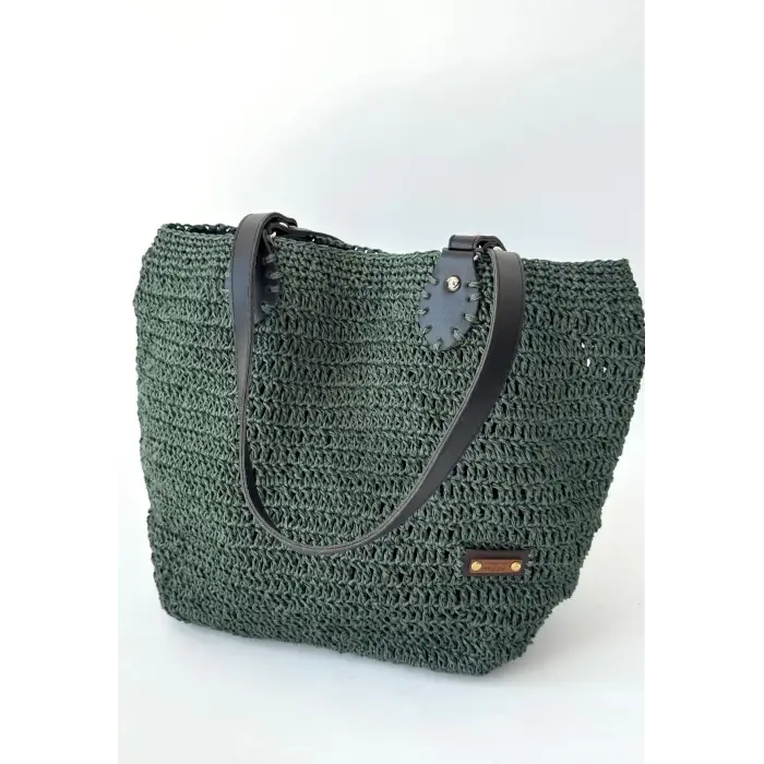 Fonny  Yeşil Örgü Çanta