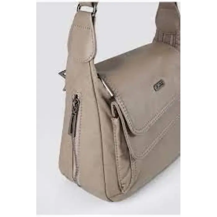 Jelli Vizon Cilt Omuz Çantası