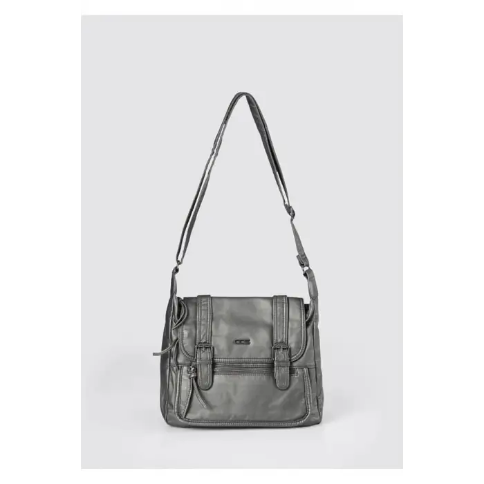 Liye Platin Cilt Omuz Çantası