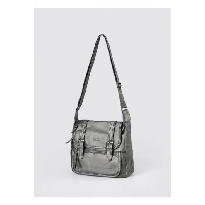 Liye Platin Cilt Omuz Çantası