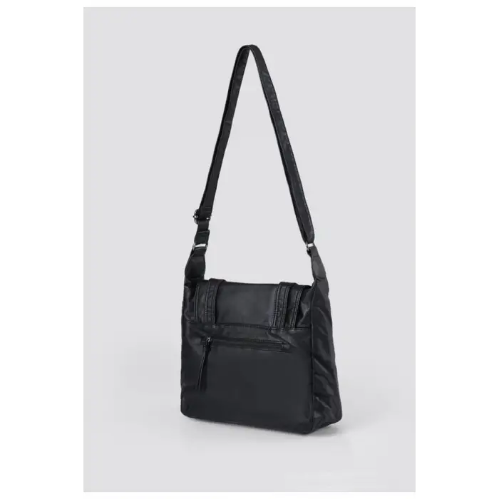 Liye Siyah Cilt Omuz Çantası