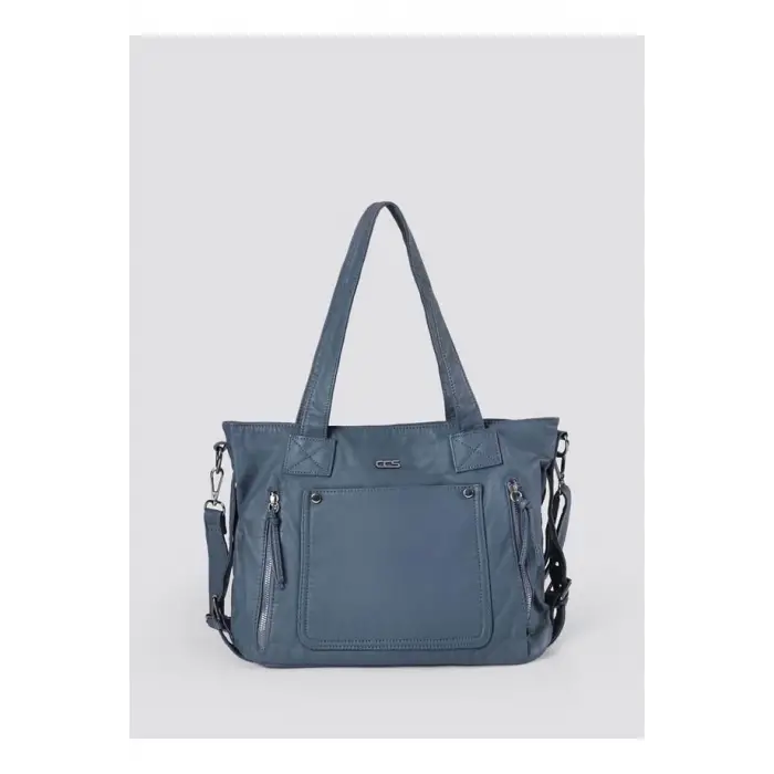 Lonti Mavi Cilt Omuz Çantası