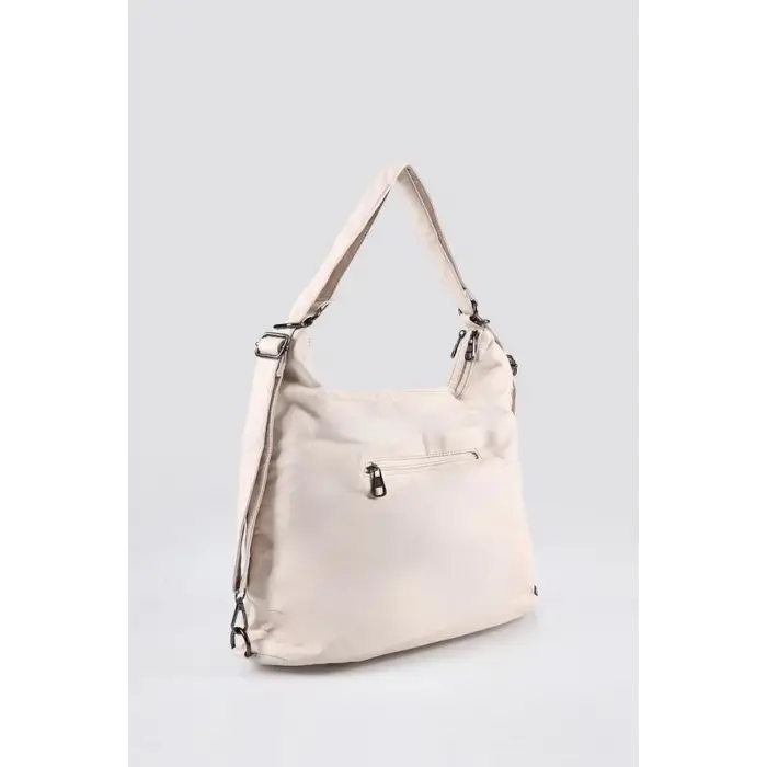 Mower Bej Cilt Omuz Çantası