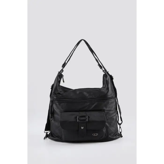 Mower Siyah Cilt Omuz Çantası