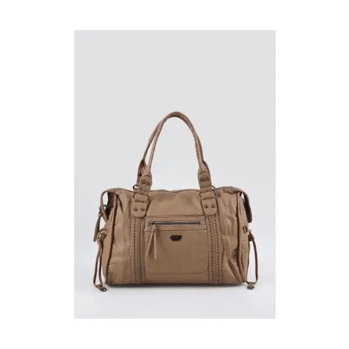 Muert Vizon Cilt Omuz Askılı El Çantası