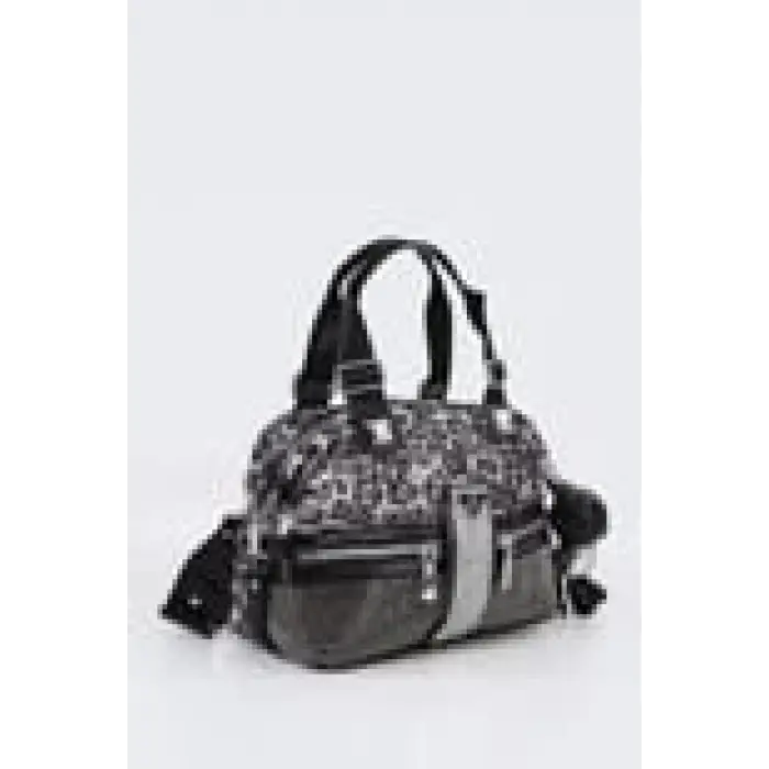 Olza Siyah Cilt Omuz Çantası