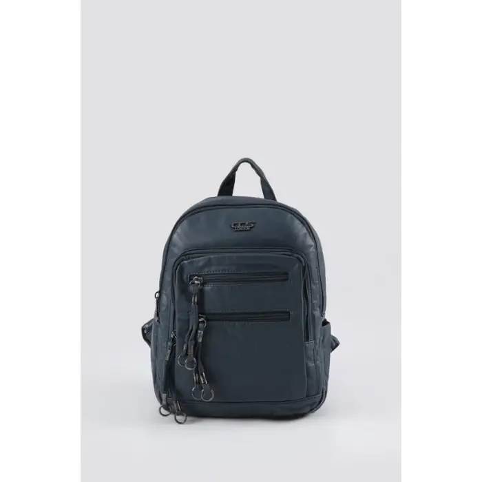 Owert Siyah Cilt Sırt Çantası