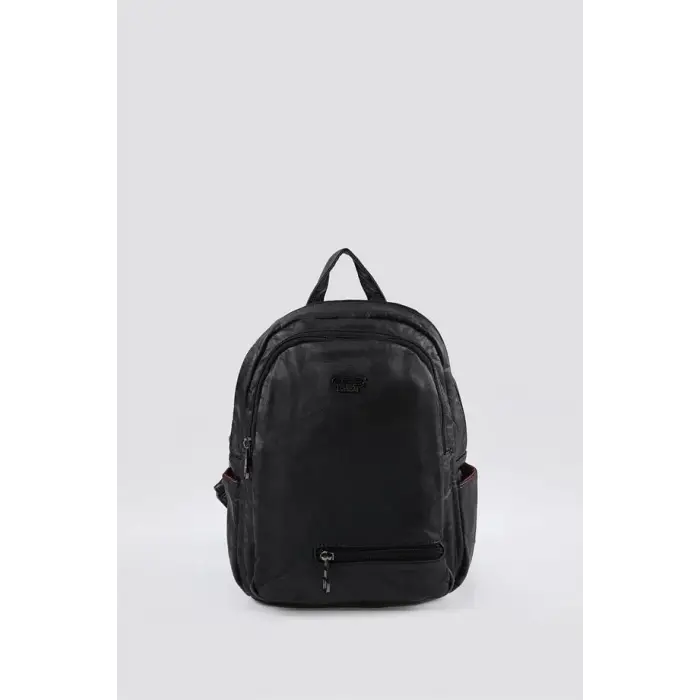 Rior Siyah Cilt Sırt Çantası