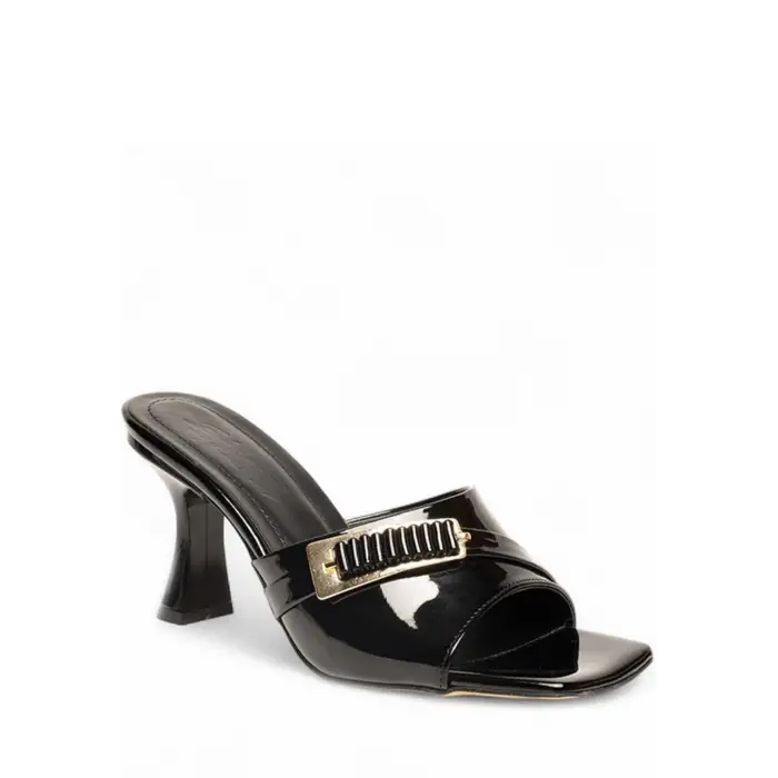 Sief Siyah Rugan Topuklu Terlik