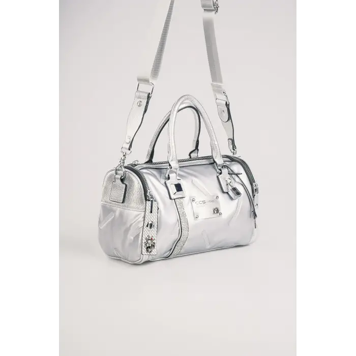 Stella Gri Cilt Omuz Çantası