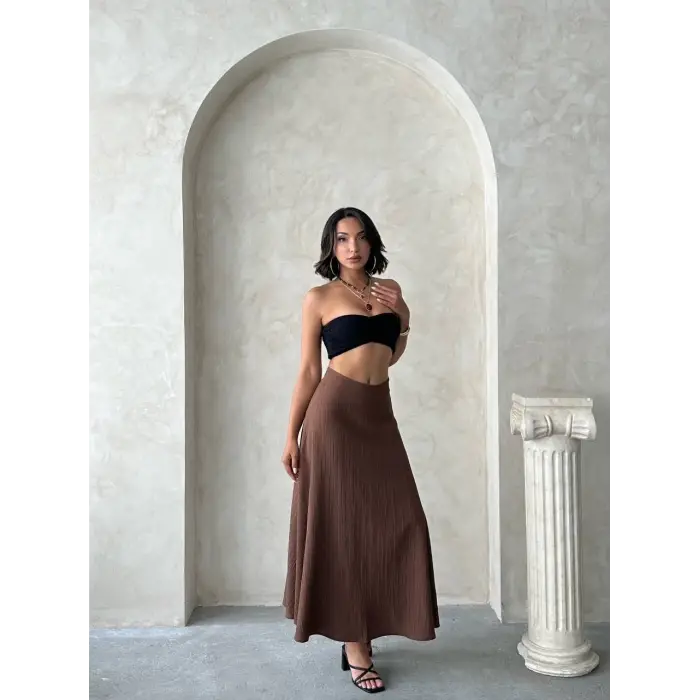 Uzun astarlı etek s255043