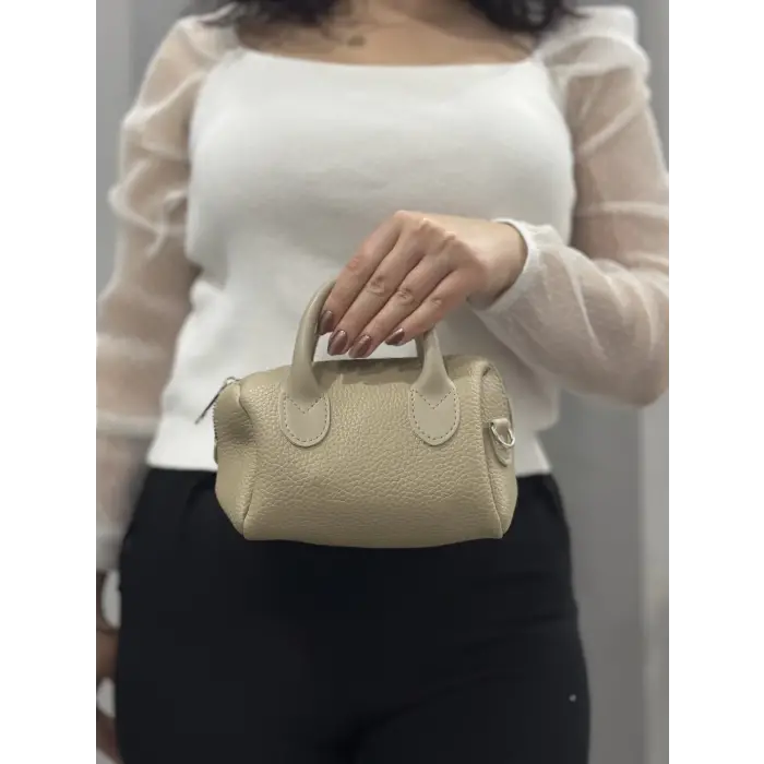 Vizon cilt bugo çanta