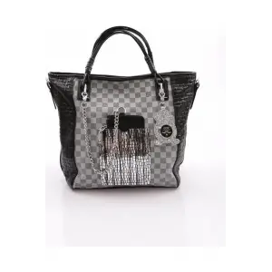 Avaj Siyah Cilt Omuz Çantası