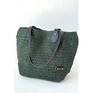 Fonny  Yeşil Örgü Çanta