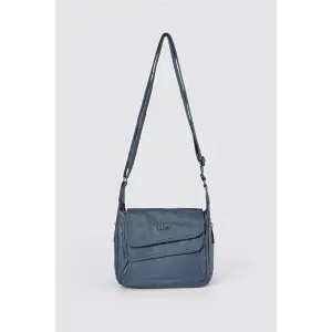 Jelli Mavi Cilt Omuz Çantası