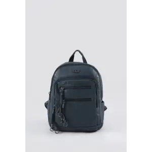 Owert Siyah Cilt Sırt Çantası