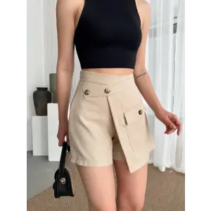 Tek cepli şort etek
