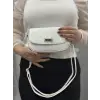 Beyaz cilt jessi çanta