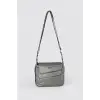 Jelli Gri Cilt Omuz Çantası