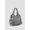 Silla Gri Cilt Omuz Çantası