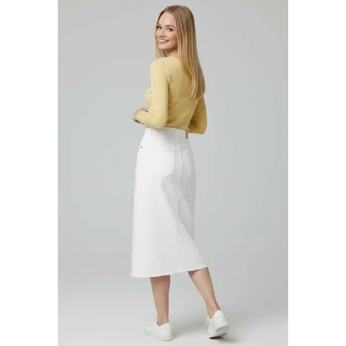 Çıtçıt Detaylı Bluz Sarı T4343