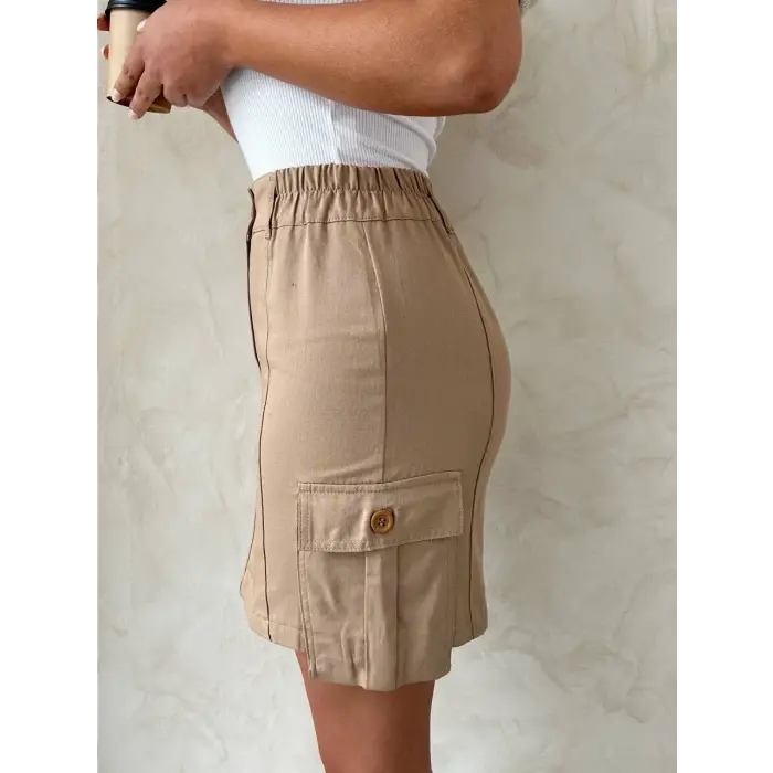 Kargo cep mini etek