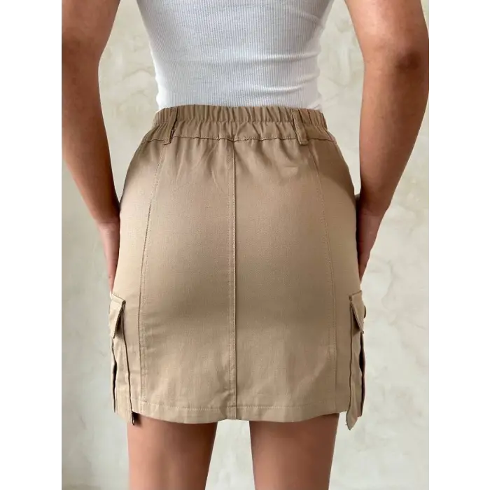 Kargo cep mini etek