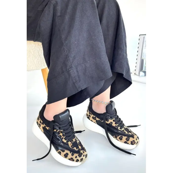 Kendy Leopar Nubuk Spor Ayakkabı