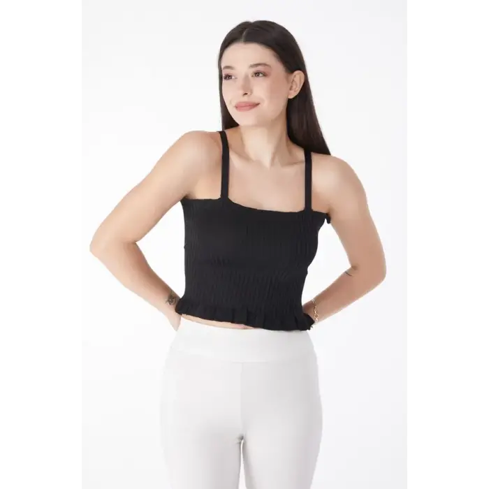 Yazlık triko crop