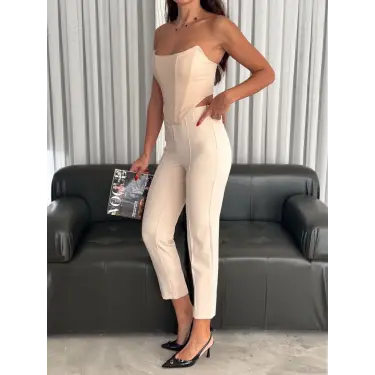 Büstiyer pantolon takım s1011
