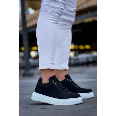 KB-X20 Kuback Siyah Süet  Günlük Erkek Ayakkabı