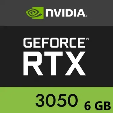 Nvidia GeForce RTX 3050 6GB 96Bit GDDR6 DX12 DVI + DP + HDMI PCIE 4.0 Ekran Kartı