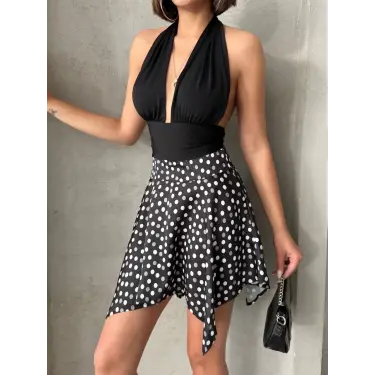 Puantiyeli etek s25900