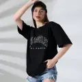 Angeles baskılı tişört