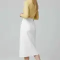 Çıtçıt Detaylı Bluz Sarı T4343
