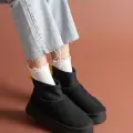 Cuen Siyah Süet Bot