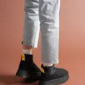 Cuen Siyah Süet Bot
