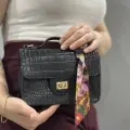 Jisse siyah cilt çanta