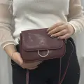 Kahve cilt mossi çanta