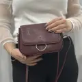 Kahve cilt mossi çanta