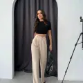 Kancalı pantolon
