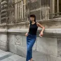 Kaşkorse kumaş bluz