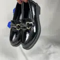 KB-801 Kuback Kömür Rugan Günlük Kadın Babet