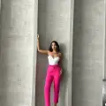 Kemerli havuç pantolon