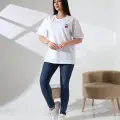Kiraz işlemeli tişört