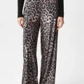 Leopar desen pantolon