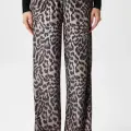Leopar desen pantolon