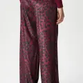 Leopar desen pantolon